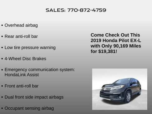 Used 2019 Honda Pilot EX-L image 20