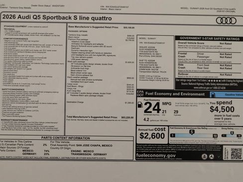 New 2026 Audi Q5 Premium Plus AWD/4WD image 33