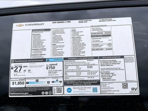 New 2026 Chevrolet Equinox LT FWD image 15