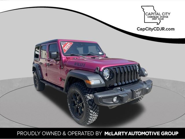 Used 2021 Jeep Wrangler Unlimited Sport AWD/4WD 360° Tour