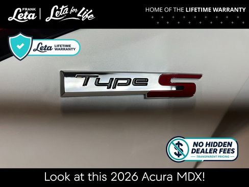 New 2026 Acura MDX Type S AWD/4WD image 6