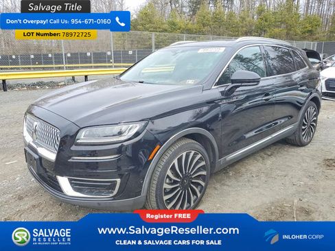 Used 2020 Lincoln Nautilus Black Label w/ Cargo Utility Package image 1