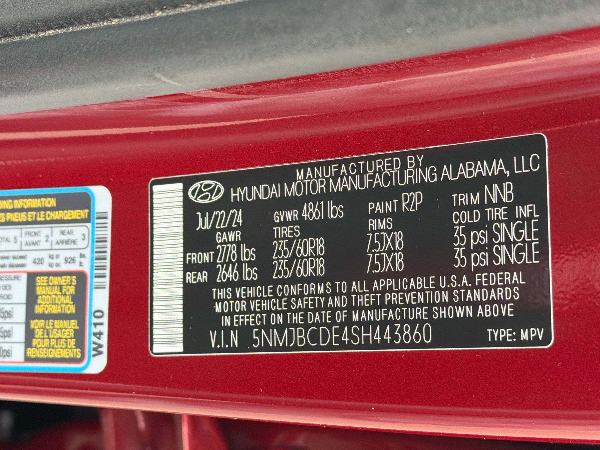Used 2025 Hyundai Tucson SEL AWD/4WD image 12