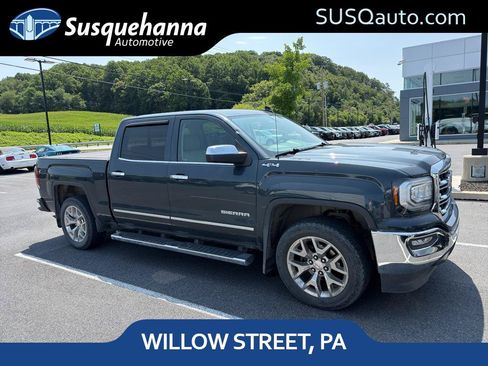 Used 2018 GMC Sierra 1500 SLT w/ SLT Premium Package AWD/4WD image 1