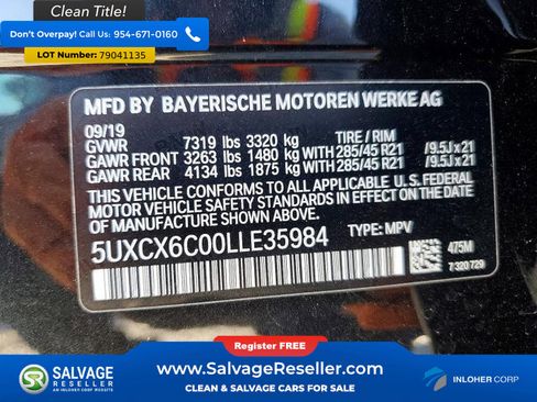 Used 2020 BMW X7 M50i w/ Dynamic Handling Package image 17