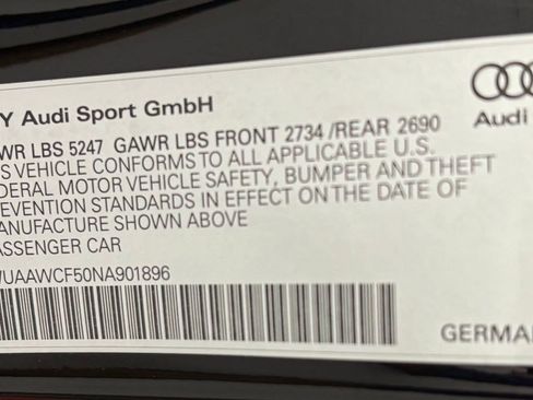 Used 2022 Audi RS 5 Sportback w/ Dynamic Plus Package image 17