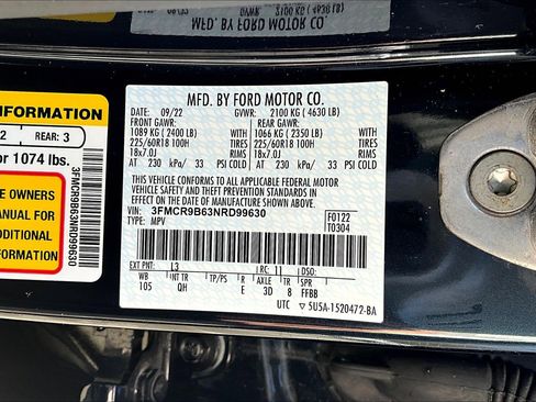 Used 2022 Ford Bronco Sport Big Bend w/ Convenience Package image 11