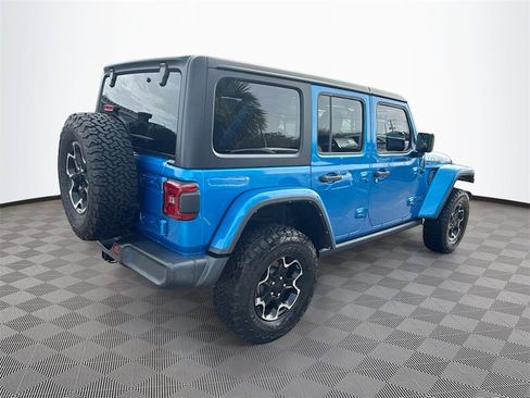 Used 2022 Jeep Wrangler Unlimited Rubicon 4xe w/ Cold Weather Group image 6