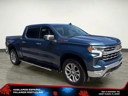 Used 2024 Chevrolet Silverado 1500 LTZ w/ Technology Package AWD/4WD image 8