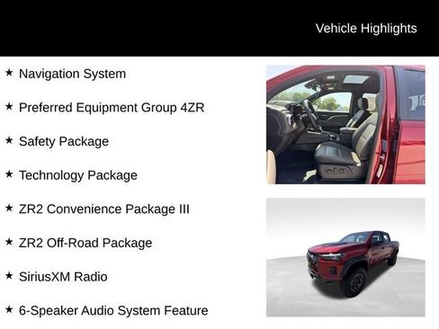 Used 2023 Chevrolet Colorado ZR2 w/ ZR2 Convenience Package III AWD/4WD image 11
