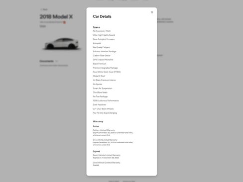 Used 2018 Tesla Model X P100D AWD/4WD image 4
