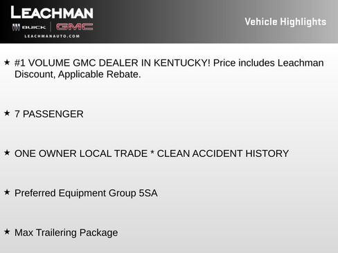 Used 2023 GMC Yukon Denali w/ Max Trailering Package AWD/4WD image 7