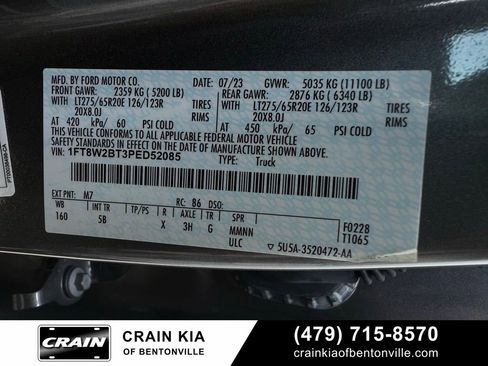 Used 2023 Ford F250 Lariat w/ Sport Appearance Package AWD/4WD image 34