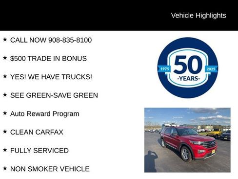 Used 2020 Ford Explorer XLT w/ Equipment Group 202A image 5