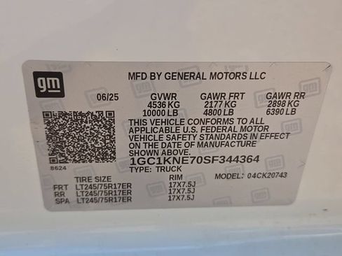 Certified 2025 Chevrolet Silverado 2500 LT w/ Convenience Package AWD/4WD image 34