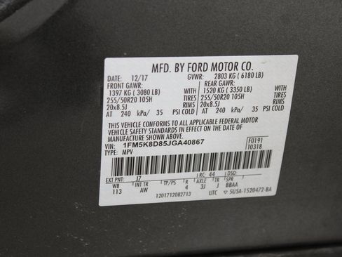 Used 2018 Ford Explorer XLT w/ Equipment Group 202A image 26