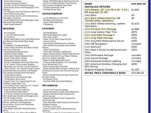 Used 2023 Mercedes-Benz C 43 AMG AMG C 43 w/ AMG Night & Pinnac image 65