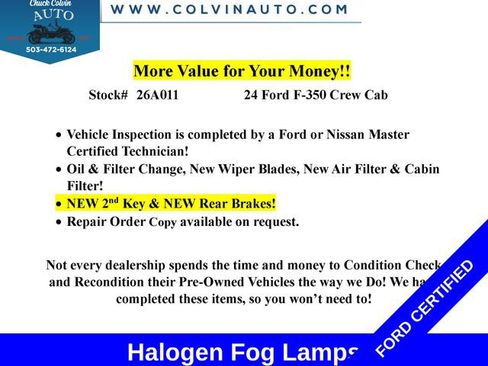 Certified 2024 Ford F350 XL w/ XL Off-Road Package image 6