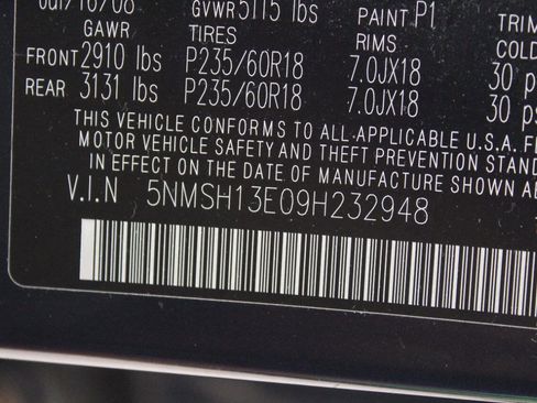 Used 2009 Hyundai Santa Fe Limited FWD image 11