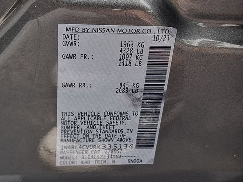 Used 2024 Nissan Altima 2.5 SR FWD image 28
