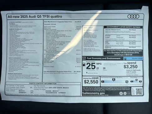 New 2025 Audi Q5 Premium Plus image 33