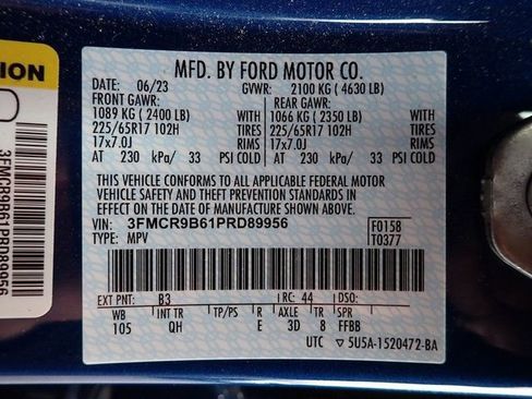 Used 2023 Ford Bronco Sport Big Bend image 13