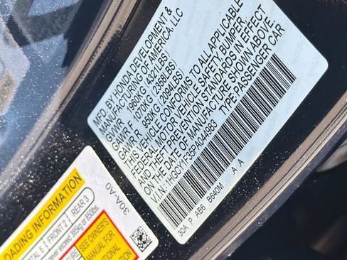 Certified 2023 Honda Accord EX image 34