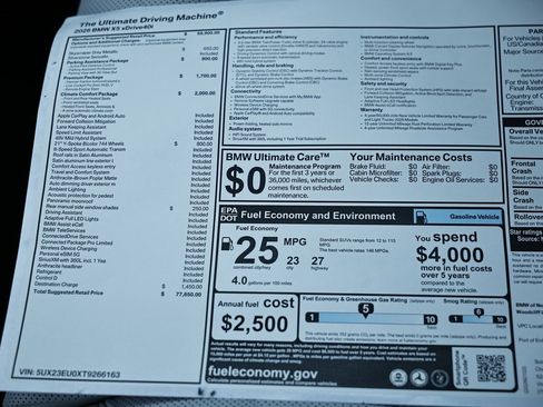 New 2026 BMW X5 xDrive40i w/ Climate Comfort Package image 42