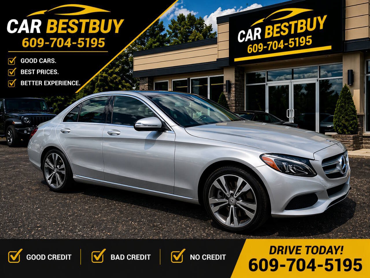 Used 2015 Mercedes-Benz C 300 4MATIC Sedan image 1