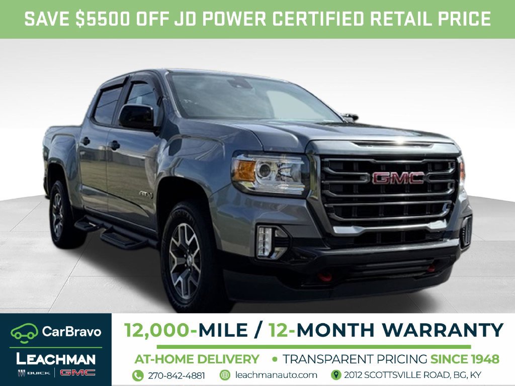Used 2021 GMC Canyon AT4 w/ Driver Alert Package AWD/4WD 360° Tour