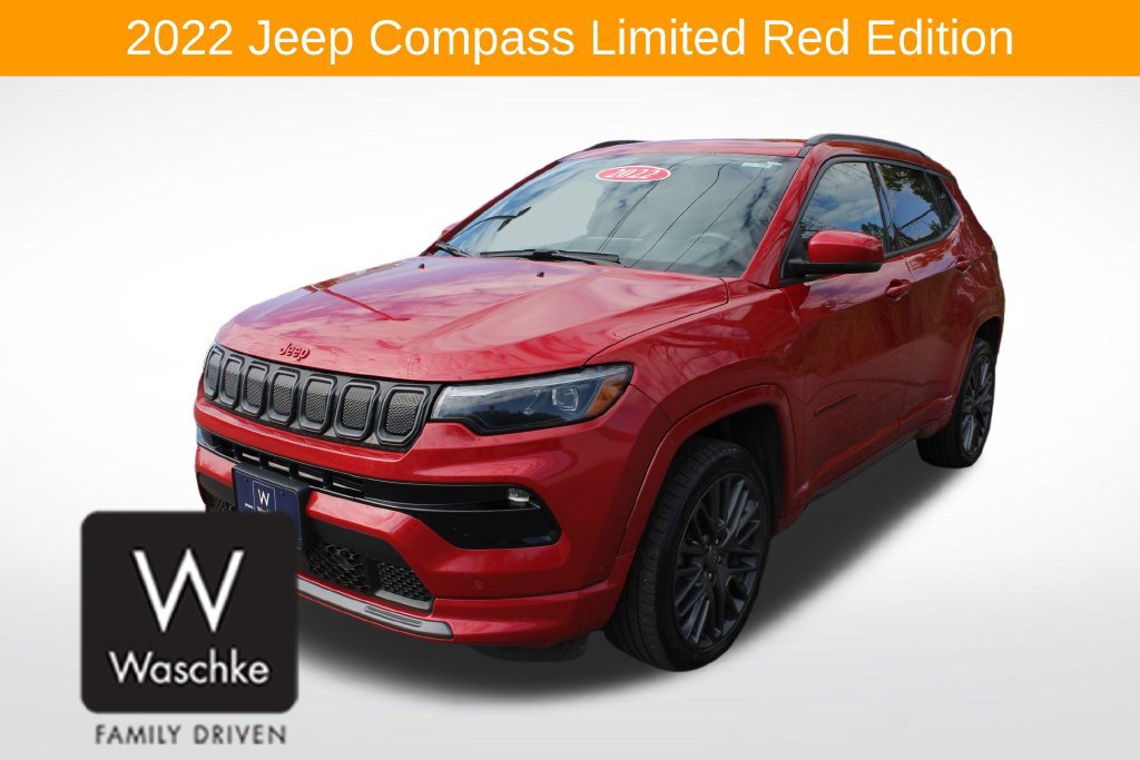 Used 2022 Jeep Compass Limited w/ (RED) Package AWD/4WD image 3