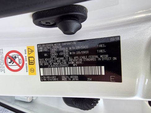 Used 2018 Lexus RX 350L w/ Premium Package image 30