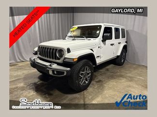 Used 2025 Jeep Wrangler Unlimited Sahara AWD/4WD video 1