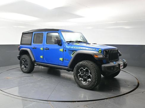 Used 2021 Jeep Wrangler Unlimited Rubicon 4xe w/ Cold Weather Group AWD/4WD image 5