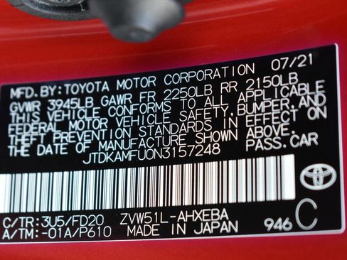 Used 2022 Toyota Prius LE FWD image 48