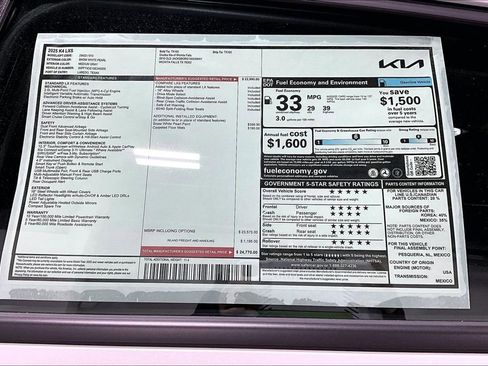 New 2025 Kia K4 LXS image 42