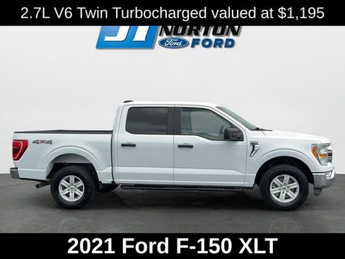 Used 2021 Ford F150 XLT w/ Trailer Tow Package AWD/4WD image 2