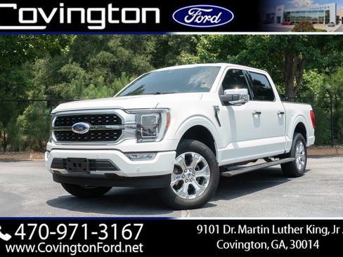 Used 2021 Ford F150 Platinum w/ Equipment Group 701A High RWD image 1