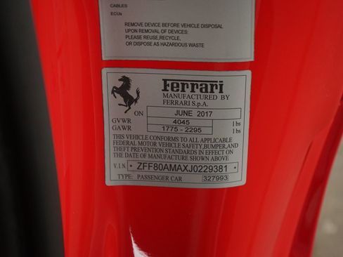 Used 2018 Ferrari 488 Spider RWD image 30