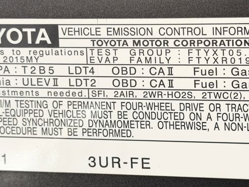 Used 2015 Toyota Tundra SR5 w/ SR5 Upgrade Package RWD image 44