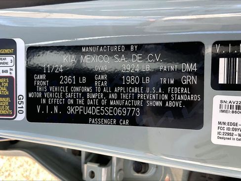 Certified 2025 Kia K4 EX image 19