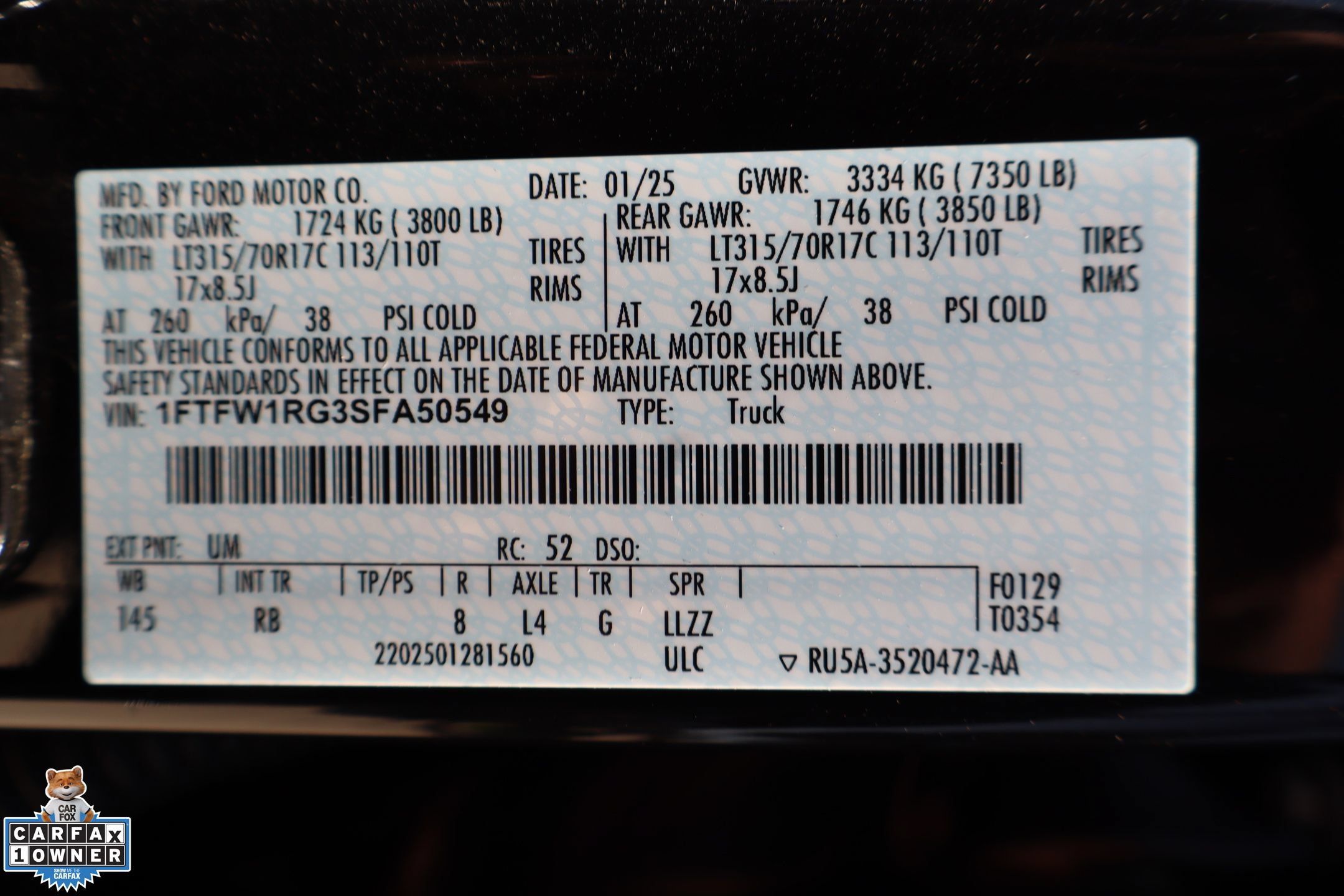 Certified 2025 Ford F150 Raptor AWD/4WD image 31