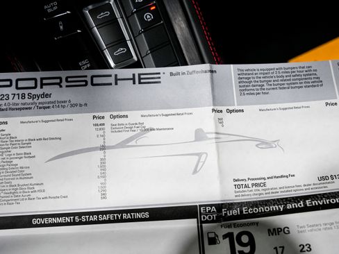 Used 2023 Porsche 718 Boxster Spyder image 2