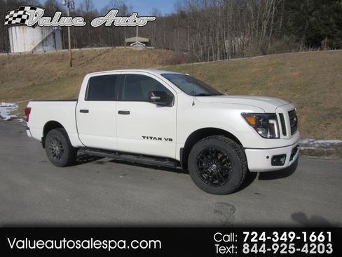 Used 2019 Nissan Titan SL w/ Midnight Edition AWD/4WD image 1