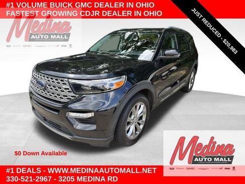 Used 2021 Ford Explorer Limited w/ Equipment Group 301A AWD/4WD image 1