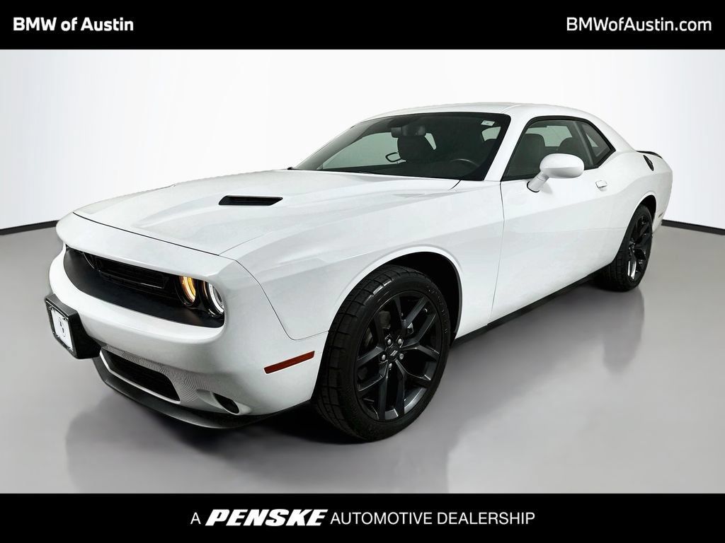 Used 2022 Dodge Challenger SXT w/ Blacktop Package RWD image 1