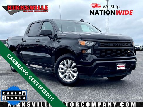 Certified 2024 Chevrolet Silverado 1500 Custom AWD/4WD image 1