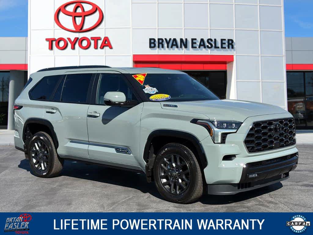 Used 2026 Toyota Sequoia Platinum AWD/4WD image 1