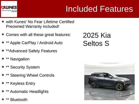 Used 2025 Kia Seltos S FWD image 2