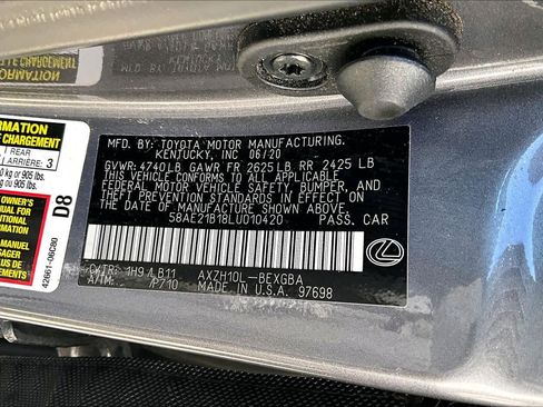 Used 2020 Lexus ES 300h w/ Accessory Package image 38